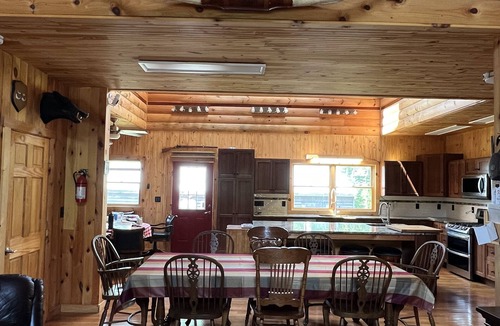 Moscow Cabin | Private Cozy Cabin on 165 acres in Poconos. Pool Room, Sauna, Poker, Hunting!