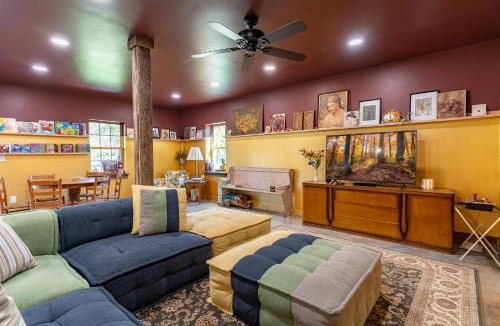 Sparta House | Private Creekside Home with Deck and Fire Pit, Near Sparta