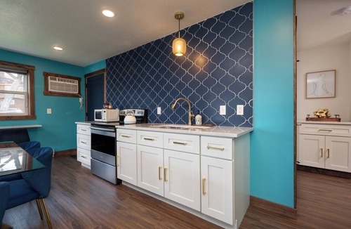 Prescott Condo | Private Deck | Downtown | Arcade | Walk to River
