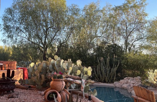 Rio Verde Foothills House | Private Desert Oasis with heated pool; spa; covered deck; spectacular views.