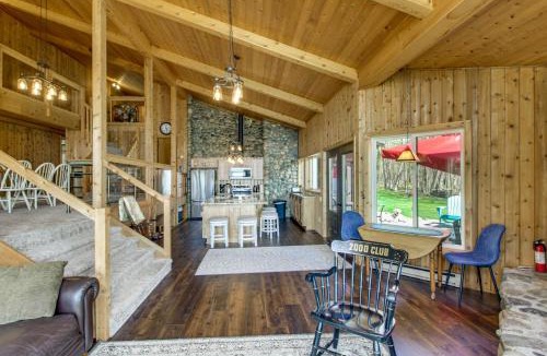 Puposky House | Private Dock & Gull Lake Access! Spacious Retreat