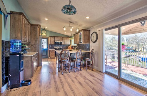 Sunrise Beach House | Private Dock, Waterfront Views! Sunrise Beach Home