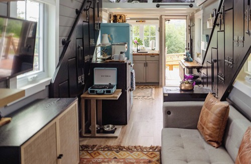 Cullowhee House | Private Exclusive Grounds Boutique Tiny House Mountain Views Near Lake Glenville