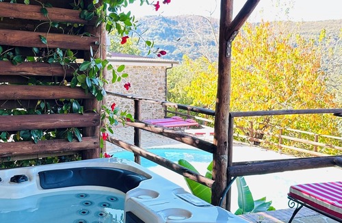 Cicerale Villa | Private Family Villa with Pool & Jacuzzi | Sea View-Near Paestum & Amalfi Coast