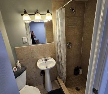 Toronto Entertainment District House | Private MAJOR INTERNATIONAL SPORTING EVENT SUITE-Attached Bath,Private Coffee Station-Private Parking-Walking to BMO STADIUM TRAIN