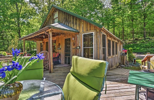 Advance Cabin | Private Getaway on 270 Acres w/Lake: Swim & Canoe