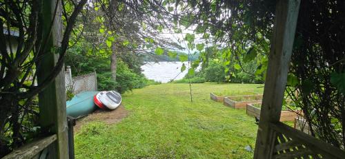 Lac Delage Apartment | Private Guest Suite with 2 Rooms, Pool, Lake Access