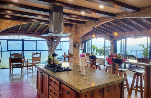 Fredonia House | Private Hacienda with Pool, Coffee Farm and Mountain Views
