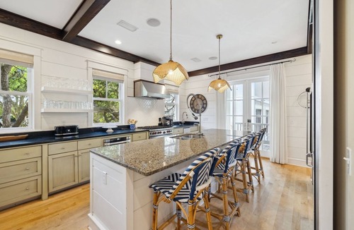Cottage District House | Private Heated Pool! Ping Pong Table! Gourmet Kitchen & Carriage House!