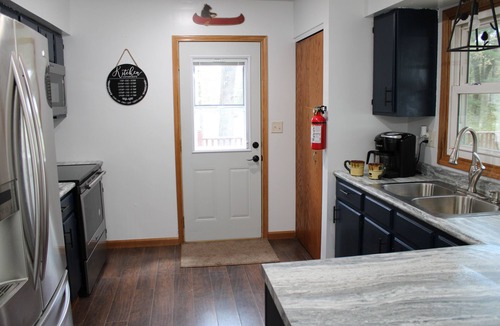 Chetek House | Private home, Recreational Trails & Public boat landing, Prairie Lake.
