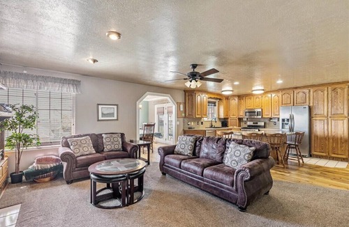 North Ogden House | Private HotTub, Veranda & Fully Fenced Yard!