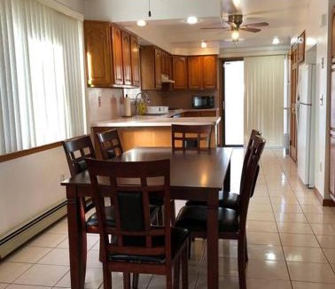 Hopelawn Apartment | Private house with 4 bedrooms and 2 bathrooms, direct NYC Manhattan train only 10 minute walk away, MetLife Stadium FIFA World Cup 30 minutes away