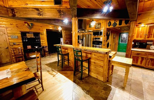 Dayton Cabin | Private indoor pool Spacious Upgraded Lake Cabin. Perfect for Family Gatherings