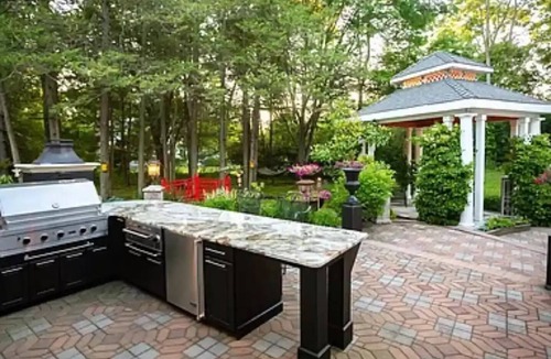 Princeton House | Private Indoor Pool, Theater, fire pits, outdoor kitchen on Princeton estate