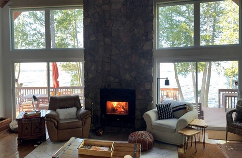Nipissing Township House | Private Island Getaway for Family and Group Glamping on Edge of Algonquin Park, Ontario