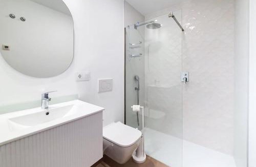 Los Cuarteros Apartment | Private jacuzzi, 50m from the sea, pool,AC,parking