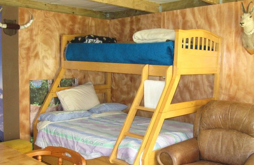 Matiere Cabin | Private log cabin in valley.