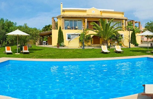 Parelia Villa | “Private Luxury Estate with Pool, Tennis & Cinema”(sleep 18-25)