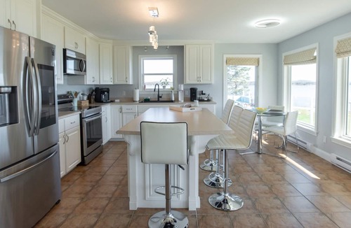St. Andrews Cottage | Private Luxury Oceanfront Cottage near St. Andrews w/hot tub & pool
