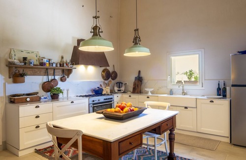 Monteroni di Lecce Villa | Private Masseria near Lecce: 4 Bedrooms, 5 Bathrooms, Spacious Outdoor Areas