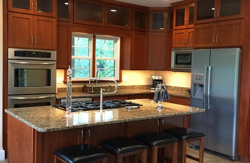 Forest City Ski Chalet | Private Modern Estate Chalet in Nature with Pond and Creek on 50 acres-Sleeps 18