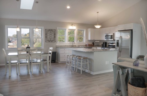 Garden City House | Private Murrells Inlet Waterfront 4 Bedroom 4 Bath Home on Marsh with Fire Pit