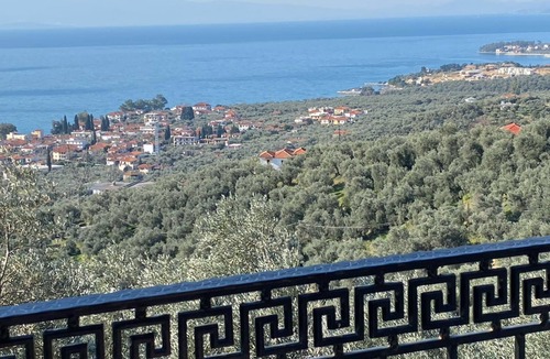 Kala Nera House | Private oasis in an olive grove with sea views - Pelion. Pet friendly!