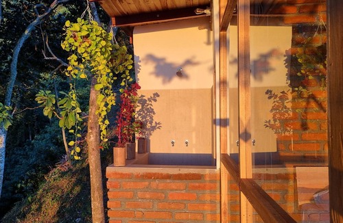 Minca Cabin | Private ocean view cabin on Minca Sintropia sustainable lodge & coffee finca