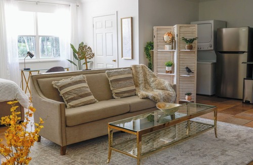 Golden Gate Apartment | Private Paradise - Large, Peaceful Studio w Patio