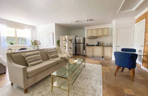 Golden Gate Apartment | Private Paradise - Large, Peaceful Studio w Patio