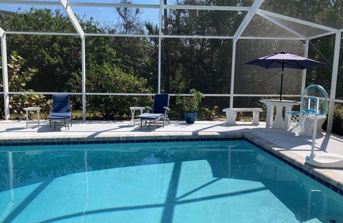 Regency Manor Estates House | Private/Peaceful Pool Home. Easy Walk to Beach!