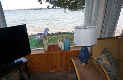 Cedarville Cottage | Private Peninsula in Downtown Hessel, Les Cheneaux Islands