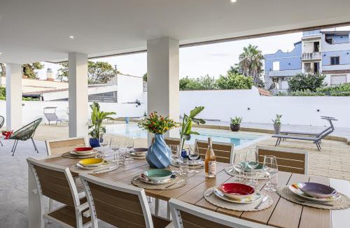Fontane Bianche Villa | Private Pool 4 En Suite Rooms 250m Beach Fontane Bianche