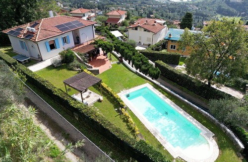 Corsanico Villa | Private pool, A/C, Sea View, 8 Sleeps, Garden