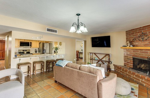Casas Adobes Estates House | Private Pool & Fire Pit! Walkable Tucson Retreat