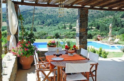 Pemonia House | Private Pool & Garden Villa for 6