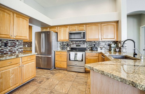 Palm Valley House | Private Pool + Patio: Desert Abode in Goodyear