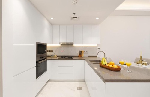 Al Barsha Apartment | Private Pool Stylish 1BR Arjan