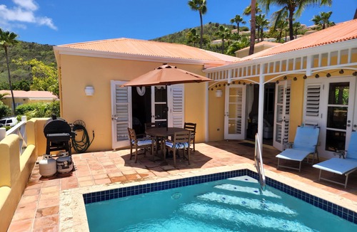 Estate Teague Bay Villa | Private pool with a spectacular ocean view!