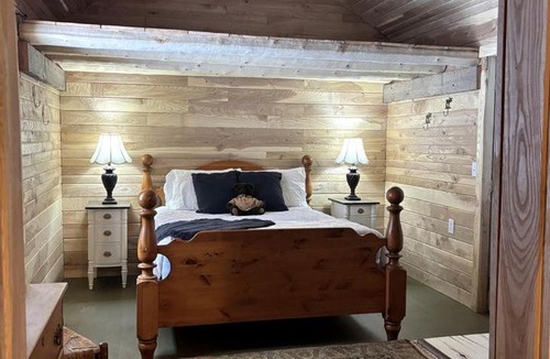 Potsdam House | Private Riverfront Cabin with Waterfalls on the St. Regis River, New York