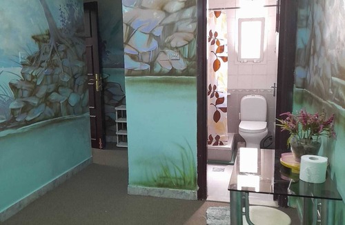 Abu Dhabi City Center Villa | Private room with attached bathroom - Central Bus Terminal