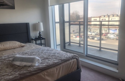 Woodbridge House | Private room with walkout balcony in a modern and stylish 3bedroom townhouse