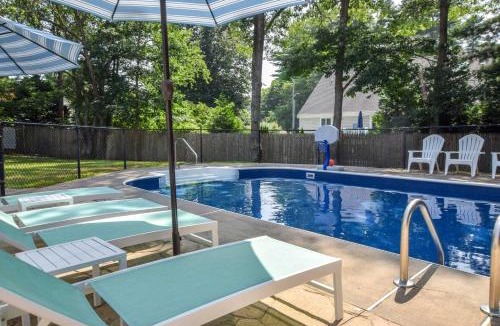 Osterville House | Private Saltwater Pool Game Room near Beaches