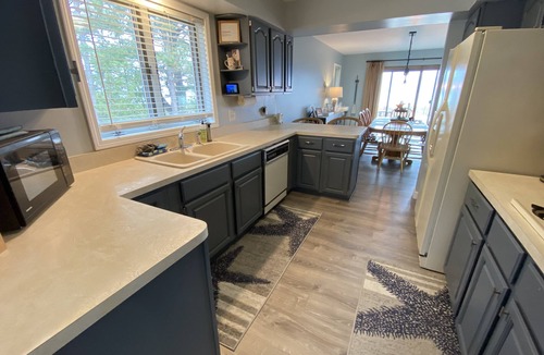 Oscoda Ski Chalet | Private Sandy Beach with Game Room