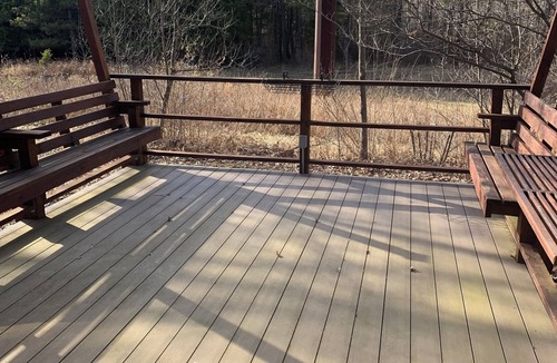 Cable House | Private, secluded 2-bedroom house with King, Queen beds near Cable with WiFi, AC