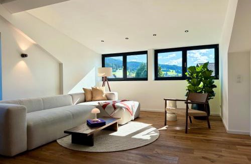 Wertach Apartment | Private Spa Suite I Sauna I Panorama I Design