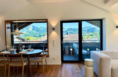 Wertach Apartment | Private Spa Suite I Sauna I Panorama I Design
