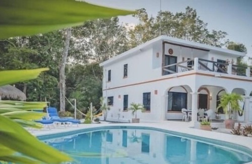 Puerto Morelos House | Private, spacious jungle oasis with large pool, perfect for families and friends