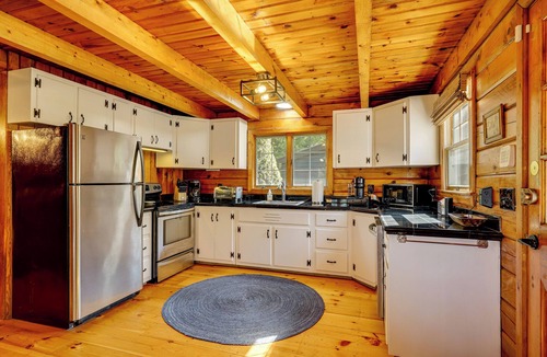 Shrewsbury Cabin | Private Spring-Fed Pond: Idyllic Shrewsbury Cabin!