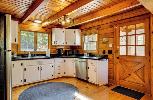 Shrewsbury Cabin | Private Spring-Fed Pond: Idyllic Shrewsbury Cabin!